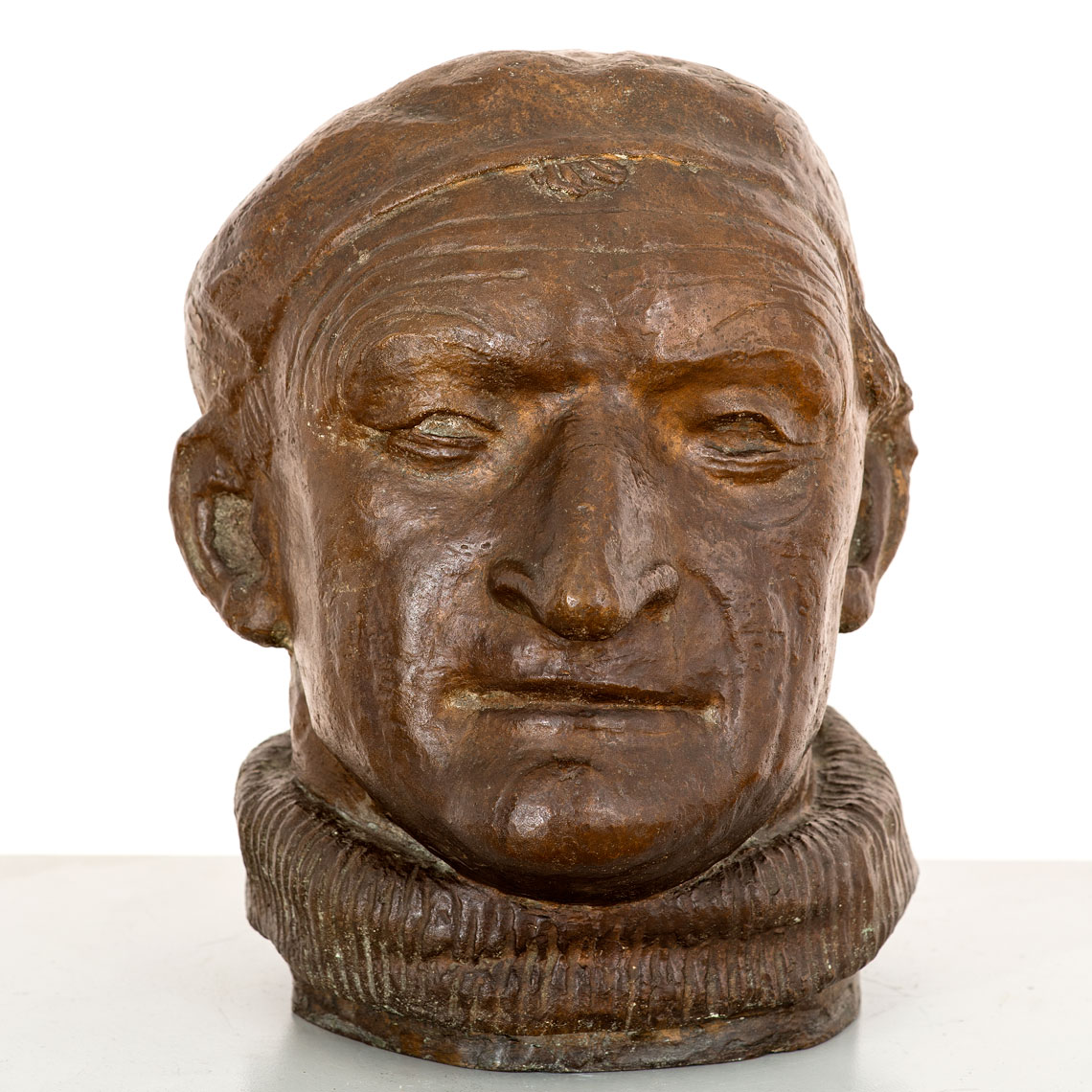Gerhard Marcks, Porträtkopf Alfred Partikel, 1931, Bronze, H 32 cm, Privatbesitz